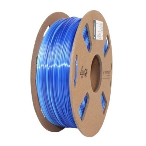 Gembird Filament PLA Silk efekt lodowy, 1,75 mm, 1 kg, lodowy błękit do ciemnoniebieskiego