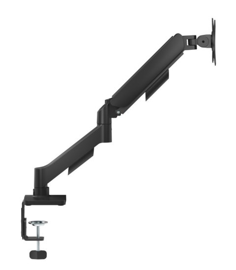 Gembird Ramię biurkowe na jeden monitor z portami USB, regulowane, od 17 do 32 cali, obciążenie do 9kg