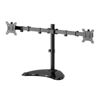 Gembird Stojak biurkowy na dwa monitory (regulowany), 13-32 cale, do 8 kg