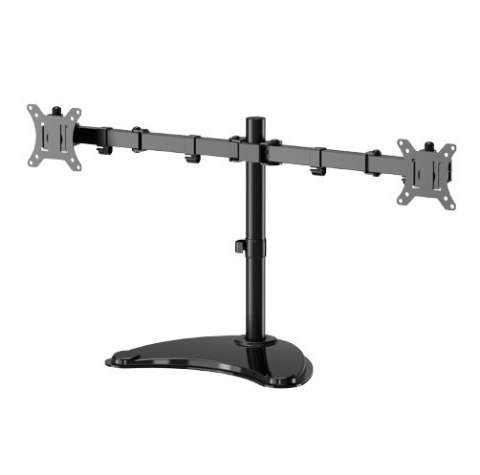 Gembird Stojak biurkowy na dwa monitory (regulowany), 13-32 cale, do 8 kg