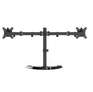 Gembird Stojak biurkowy na dwa monitory (regulowany), 13-32 cale, do 8 kg