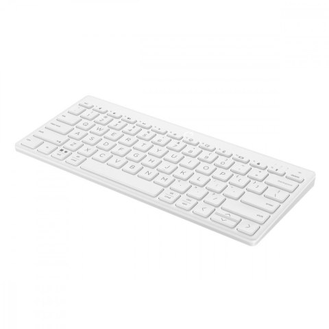 HP Inc. Klawiatura bezprzewodowa Classic 350 Compact - 692T0AA#ABB biała