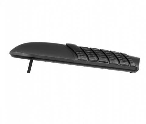 HP Inc. Klawiatura bezprzewodowa 960 Ergonomic czarna - 7E755AA#ABB