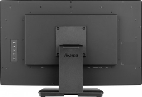 IIYAMA Monitor 24 cale T2438MSC-B2 IPS,FHD,DP,HDMI,2x2W,2xUSB,600(cd/m2), 10pkt.7H,IP1X(FRONT),PION/POZIOM
