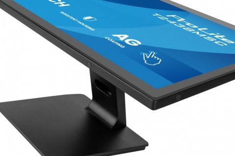 IIYAMA Monitor 24 cale T2438MSC-B2 IPS,FHD,DP,HDMI,2x2W,2xUSB,600(cd/m2), 10pkt.7H,IP1X(FRONT),PION/POZIOM