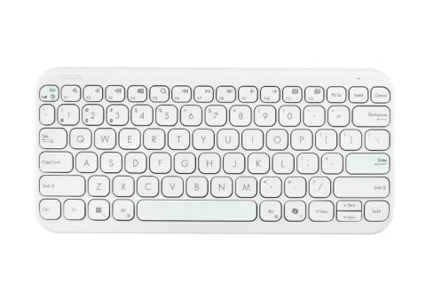 Asus Klawiatura Marshmallow KW100 BT5.0LE/Iridescent White
