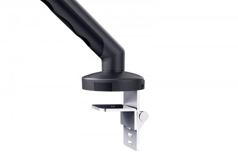 Digitus Ramię biurkowe pojedyncze z zaciskiem i sprężyną mechaniczną 1x LCD max. 35" 10kg, VESA: 75x75, 100x100, czarne