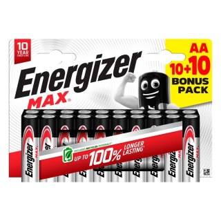 Energizer Baterie alkaliczne LR6/AA MAX blister 20sztuk