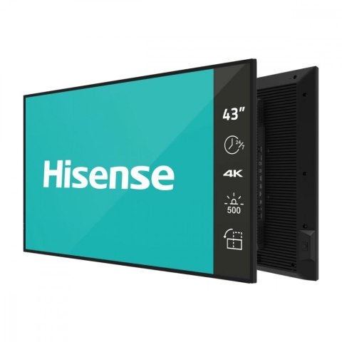 Hisense Monitor LFD 43DM66D 43 cale 4K UHD IPS Digital Signage Display 24/7