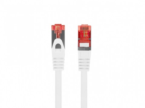 Lanberg Patchcord kat.6 s/ftp lszh cu 0.5m biały fluke passed