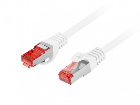 Lanberg Patchcord kat.6 s/ftp lszh cu 1.5m biały fluke passed