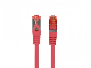 Lanberg Patchcord kat.6 s/ftp lszh cu 1m czerwony fluke passed