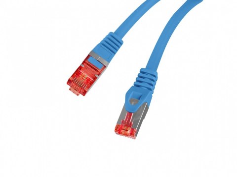 Lanberg Patchcord kat.6 s/ftp lszh cu 1m niebieski fluke passed
