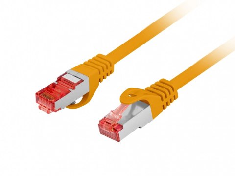 Lanberg Patchcord kat.6 s/ftp lszh cu 20m pomarańczowy fluke passed