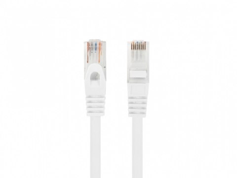 Lanberg Patchcord kat.6 utp lszh cu 1.5m biały fluke passed