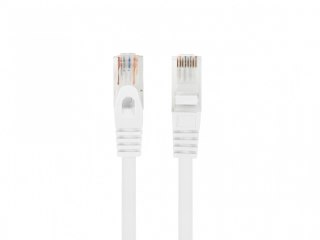 Lanberg Patchcord kat.6 utp lszh cu 1m biały fluke passed