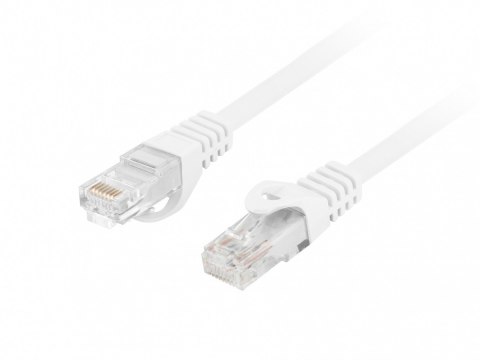 Lanberg Patchcord kat.6 utp lszh cu 1m biały fluke passed