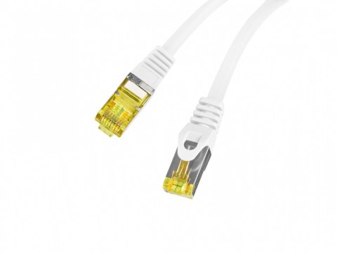 Lanberg Patchcord kat.6a s/ftp lszh cu 15m biały fluke passed