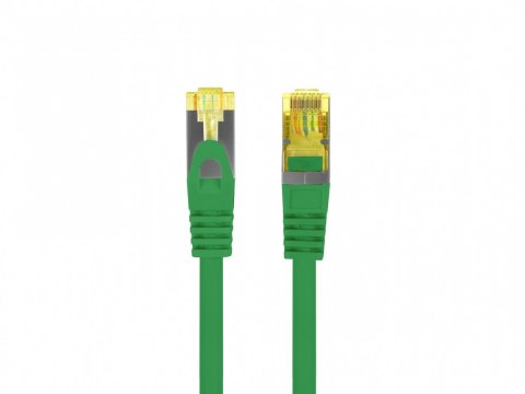 Lanberg Patchcord kat.6a s/ftp lszh cu 15m zielony fluke passed