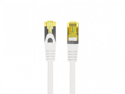 Lanberg Patchcord kat.6a s/ftp lszh cu 1m biały fluke passed