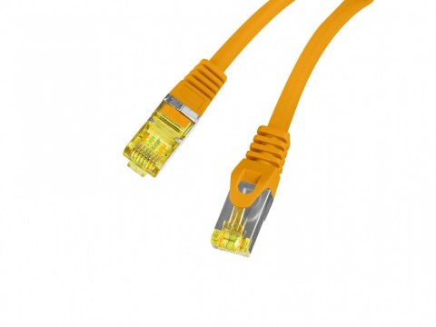 Lanberg Patchcord kat.6a s/ftp lszh cu 1m pomarańczowy fluke passed