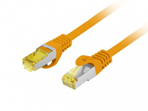 Lanberg Patchcord kat.6a s/ftp lszh cu 20m pomarańczowy fluke passed