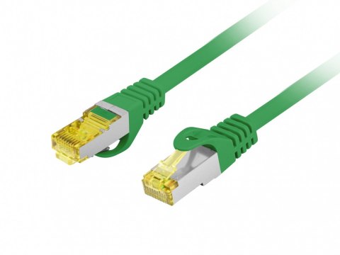 Lanberg Patchcord kat.6a s/ftp lszh cu 20m zielony fluke passed