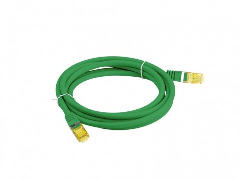 Lanberg Patchcord kat.6a s/ftp lszh cu 20m zielony fluke passed
