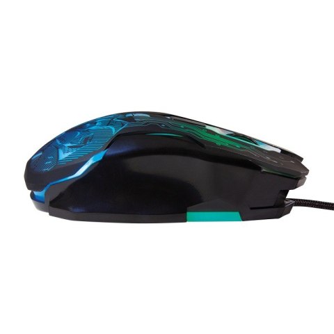 LogiLink Mysz USB dla graczy, 2400 DPI, czarna