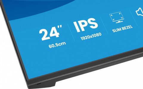 IIYAMA Monitor 23.8 cala X2491HS-B1 IPS,HDMI,DP,1ms,350cd, 1500:1,120Hz,2x2W