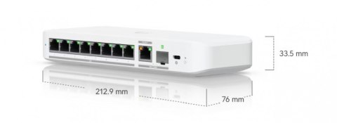 UBIQUITI Przełącznik zarządzalny UniFi Switch Flex USW-Flex-2.5G-8