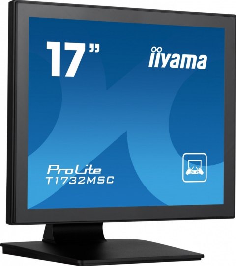 IIYAMA Monitor 17 cali T1732MSC-B1S POJ.10PKT.IP54,HDMI,DP,VGA,2x1W,5:4