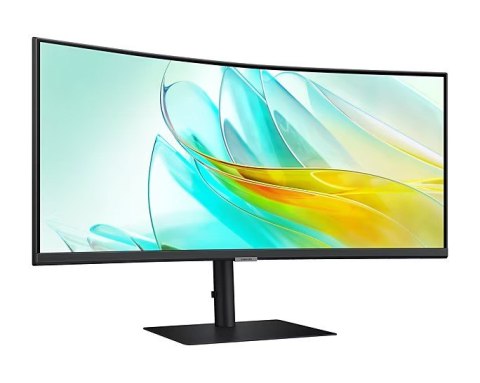 Samsung Monitor 34 cale ViewFinity S65UA VA 3440x1440 UWQHD 21:9 1xHDMI 1xDP 1xUSB-C 90W 3xUSB-A 5ms 100Hz HAS+PIVOT zakrzywiony głośnik
