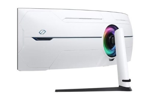 Samsung Samsung Monitor 57 cali G95NC VA 7680x2160 DUHD 32:9 3xHDMI 1xDP 2xUSB 3.0 KVM 1ms 240Hz HAS Gaming zakrzywiony 3Yd2d