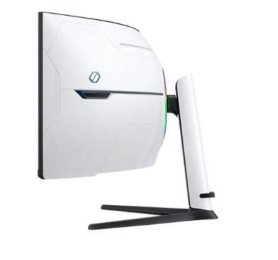 Samsung Samsung Monitor 57 cali G95NC VA 7680x2160 DUHD 32:9 3xHDMI 1xDP 2xUSB 3.0 KVM 1ms 240Hz HAS Gaming zakrzywiony 3Yd2d