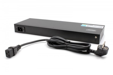 Digitus Listwa zasilająca SMART PDU 1U, gniazdo zasilające IEC320 C20 16A/250V, gniazda 8x C13, 16A