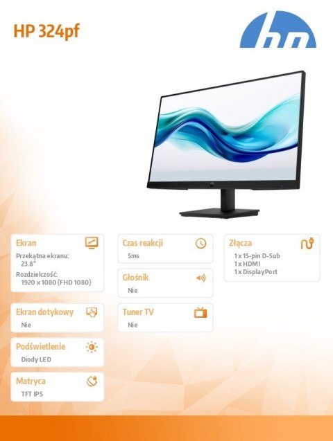 HP Inc. Monitor S3 Pro 324pf FHD 9U5J5UT#ABB