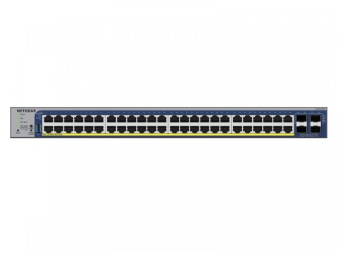 Netgear Przełącznik 48-portowy GE POE++ SMART W/10G SFP+