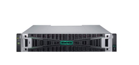 Hewlett Packard Enterprise Zestaw macierzy pamięci masowej all-flash w obudowie 2U (small form factor), zawierający dwa kontrolery Fibre Channel 32 Gb (4-p