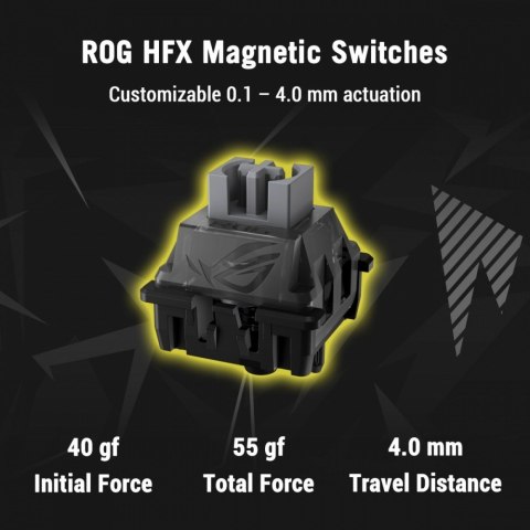 Asus Klawiatura ROG Falchion Ace HFX M606 USB-C-A/8000Hz/N Key