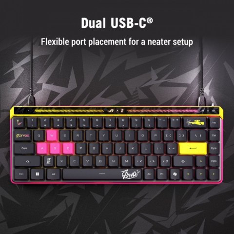 Asus Klawiatura ROG Falchion Ace HFX M606 USB-C-A/8000Hz/N Key