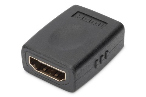 Digitus Adapter HDMI HighSpeed z Ethernetem 4K 60Hz UHD Typ HDMI A/HDMI A Ż/Ż czarny