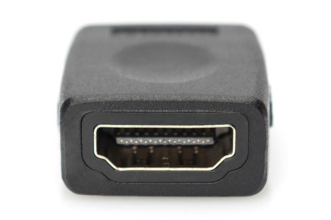 Digitus Adapter HDMI HighSpeed z Ethernetem 4K 60Hz UHD Typ HDMI A/HDMI A Ż/Ż czarny