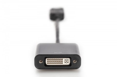 Digitus Kabel adapter Displayport z zatrzaskiem 1080p 60Hz FHD Typ DP/DVI-I (24+5) M/Ż czarny 0,15m