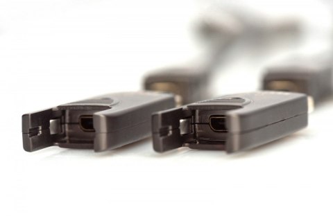 Digitus Kabel hybrydowy AOC HDMI 2.0 Premium High Speed Ethernet 4K60Hz UHD HDMI D/A HDMI D/A M/M z odłączanym wtykiem, 20m, czarny