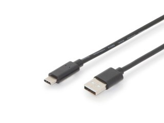 Digitus Kabel połączeniowy USB 2.0 HighSpeed Typ USB C/USB A M/M Czarny 3m