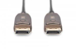 Digitus Kabel połączeniowy hybrydowy AOC DisplayPort 1.4 8K/60Hz UHD DP/DP M/M 10m czarny