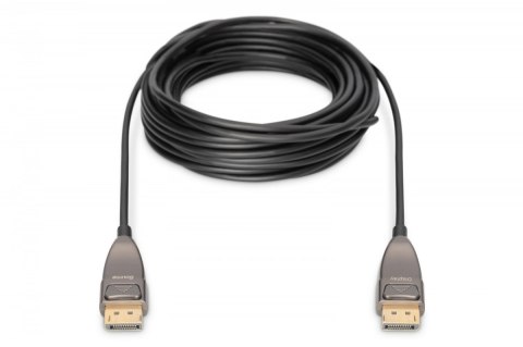 Digitus Kabel połączeniowy hybrydowy AOC DisplayPort 1.4 8K/60Hz UHD DP/DP M/M 10m czarny