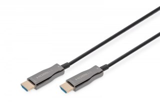 Digitus Kabel połączeniowy hybrydowy AOC HDMI 2.0 Premium HighSpeed 4K/60Hz UHD HDMI A/HDMI A M/M 30m czarny