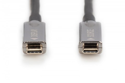 Digitus Kabel połączeniowy hybrydowy AOC USB 3.1 Typ C/USB Typ C 4K 60Hz 20m
